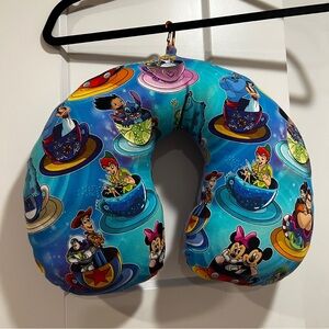 Colorful Disney Character Travel Pillow